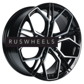 Диски INCH 8,5x20/5x114,3 ET45 D67,1 FA8534 Gloss Black Machined Face (ZJH)