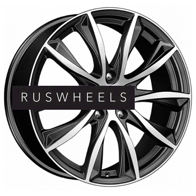 Диски iFree 7,5x18/5x114,3 ET45 D67,1 Каzантип (КС684М) Блэк Джек