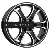 Грузовые диски K&K 7,5x18/6x139,7 ET38 D100,1 Балеар (КС727) Алмаз черный