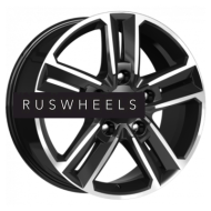 Диски КИК 8x18/5x114,3 ET50 D67,1 Backfire (КС763M) Алмаз черный