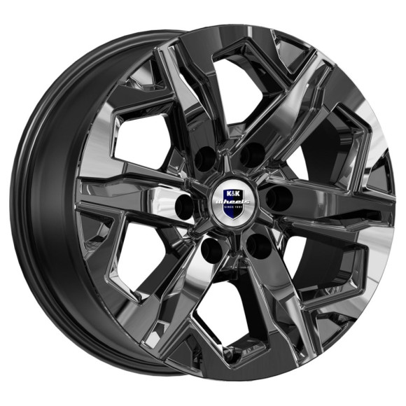 Диски КиК 7.5\R17 6*139.7 ET25 d106.1 Кварц