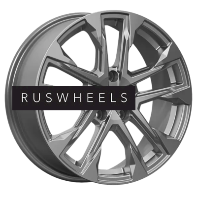 Диски СКАД 7x17/5x114,3 ET45 D67,1 Атакор (КЛ376) Алмаз графит