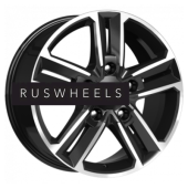 Диски КИК 8x18/5x114,3 ET40 D67,1 Backfire (КС763M) Алмаз черный