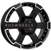 Диски КИК 7x16/6x139,7 ET38 D92,5 M56 (КС593) Алмаз черный Диски КИК 7x16/6x139,7 ET38 D92,5 M56 (КС593) Алмаз черный