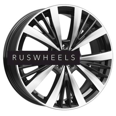 Диски КИК 7,5x19/5x114,3 ET35 D60,1 Марвел-оригинал (КС881) Алмаз черный SK