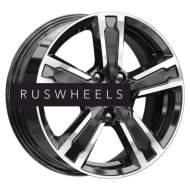 Диски КИК 6,5x16/5x108 ET37 D65,1 Оклахома (КС998) Алмаз черный Диски КИК 6,5x16/5x108 ET37 D65,1 Оклахома (КС998) Алмаз черный