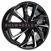 Диски СКАД 7x17/5x114,3 ET45 D67,1 Marseille (КЛ238) Алмаз (АРС 014 black)