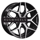 Диски LS 8x17/6x139,7 ET38 D67,1 1303 BKF (конус, Колпак+лого)