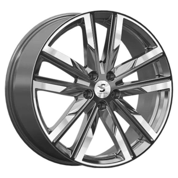 Диски СКАД Premium 8,0\R20 5*108 ET39 d60.1 Diamond gloss graphite