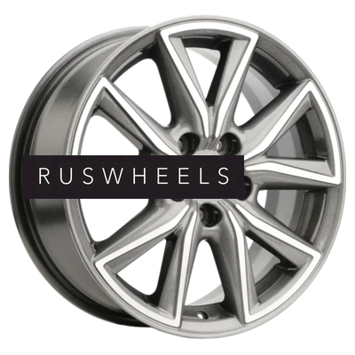 Диски Khomen Wheels 7x17/5x108 ET40 D54,1 KHW1706 (Jac/Москвич 3) Gray-FP