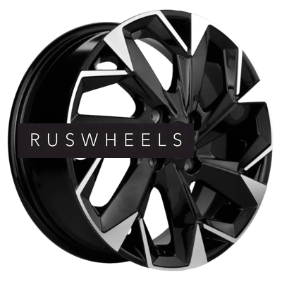 Диски Khomen Wheels 6x15/4x100 ET50 D60,1 KHW1508 (Vesta) Black-FP