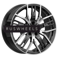 Диски iFree 7x17/5x112 ET45 D57,1 Аскет (КС1072) Блэк Джек