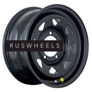 Диски Off-Road Wheels 7x15/5x139,7 ET0 D110 УАЗ (треуг. мелкий) Черный