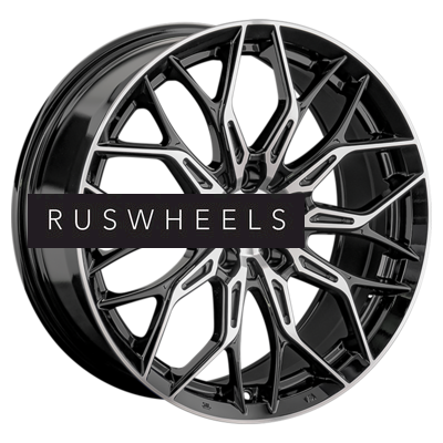 Диски Replay 8x18/5x108 ET33 D60,1 CHR122 BKF (конус, C570)