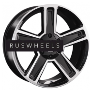 Диски LS 8x18/6x139,7 ET30 D67,1 1296 BKF (конус, Колпак+лого)