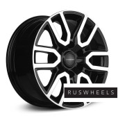 Диски KHOMEN WHEELS R17 / 8J PCD 6x139.7 ЕТ 46 ЦО 67.1 1723