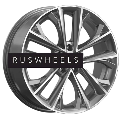 Диски Premium Series 7x18/5x114,3 ET40 D64,1 КР012 (Haval F7/F7x) Diamond Gloss Graphite