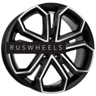 Диски КИК 8,5x19/5x112 ET40 D66,6 Пандора (КС466) Алмаз черный