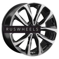 Диски Replay 7,5x19/5x108 ET33 D60,1 CHR107 BKF (конус, C570) Диски Replay 7,5x19/5x108 ET33 D60,1 CHR107 BKF (конус, C570)