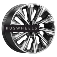 Диски K&K 7,5x19/5x114,3 ET40 D60,1 Галего (КС1039) Алмаз черный