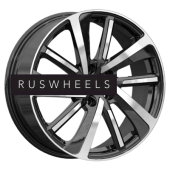 Диски КИК 7x18/5x100 ET28 D57,1 КС1111 Алмаз черный