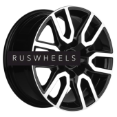 Диски Khomen Wheels 8x17/6x139,7 ET36 D100,1 KHW1723 (Tank 300) Black-FP Диски Khomen Wheels 8x17/6x139,7 ET36 D100,1 KHW1723 (Tank 300) Black-FP