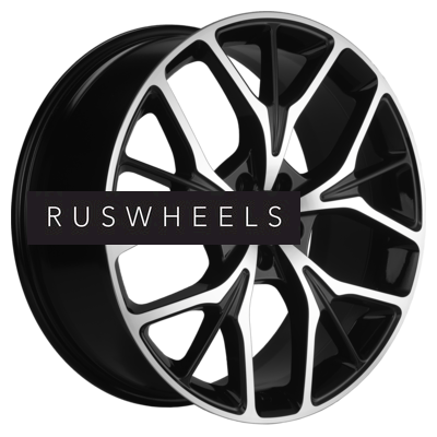 Диски Khomen Wheels 8x20/5x114,3 ET40 D64,1 KHW2012 (Haval F7/F7x) Black-FP