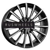 Диски КИК 5,5x14/4x100 ET43 D60,1 Акцент-оригинал (КС641) Алмаз черный