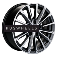 Диски Khomen Wheels 6,5x16/5x112 ET50 D57,1 KHW1611 (Octavia/Golf/Jetta) Gray-FP