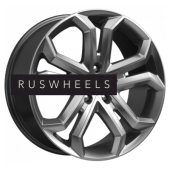 Грузовые диски K&K 8,5x19/5x114,3 ET45 D67,1 Пандора (КС466) Дарк платинум