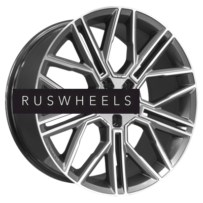 Диски Khomen Wheels 9,5x21/5x120 ET45,5 D62,5 KHW2101 (Li 7/9) Gray-FP