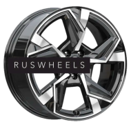 Диски КИК 7,5x18/5x112 ET40 D57,1 Кайан (КС1012) Алмаз черный Диски КИК 7,5x18/5x112 ET40 D57,1 Кайан (КС1012) Алмаз черный