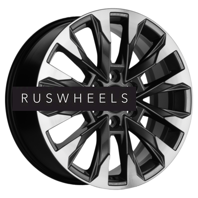 Диски Khomen Wheels 8x20/6x139,7 ET38 D67,1 KHW2010 (Pajero IV) Gray-FP