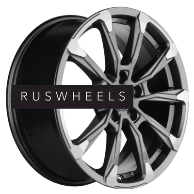 Диски Khomen Wheels 7,5x18/5x114,3 ET45 D67,1 KHW1808 (Xceed/CX-3/5) Gray-FP