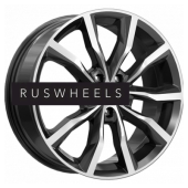 Диски КИК 7,5x18/5x108 ET33 D67,1 Портер (КС906) Алмаз черный