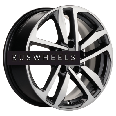 Диски Khomen Wheels 6,5x16/5x114,3 ET43 D67,1 KHW1612 (Huyndai/Kia) Gray-FP Диски Khomen Wheels 6,5x16/5x114,3 ET43 D67,1 KHW1612 (Huyndai/Kia) Gray-FP