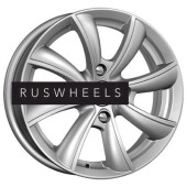 Диски КИК 6x15/4x100 ET45 D54,1 Бриз-оригинал (КС611) Дарк платинум