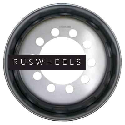 Грузовые диски SRW 6x17,5/10x225 ET133 D176 Silver (3176071) (9,5 мм) прицеп 2 180 кг (с вент.)