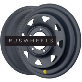 Диски Off-Road Wheels 8x16/5x139,7 ET-19 D110 УАЗ (треуг. мелкий) Черный матовый