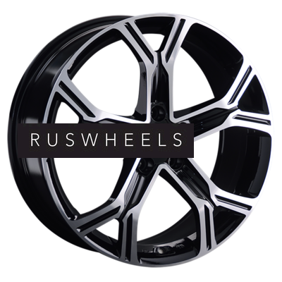 Диски Replay 8,5x19/5x114,3 ET46,5 D67,1 KI304 BKF (конус, C570)