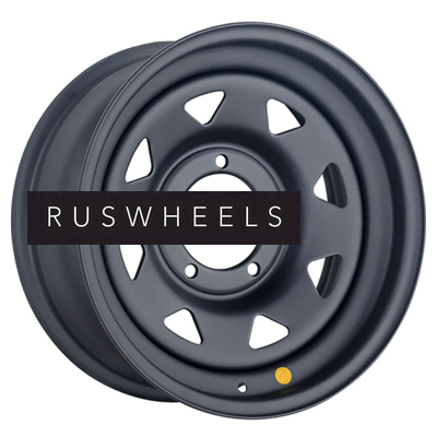 Диски Off-Road Wheels 7x16/5x139,7 ET0 D110 УАЗ (треуг. мелкий) Черный матовый