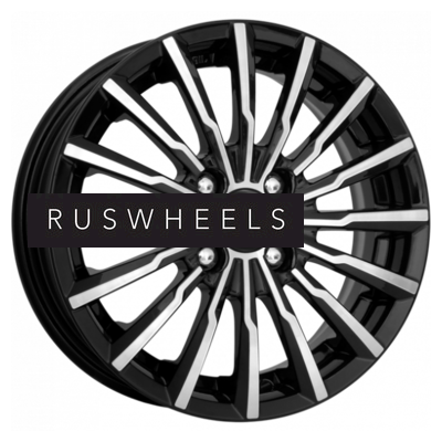 Диски КИК 7x17/4x100 ET43 D60,1 Акцент-оригинал (КС562) Алмаз черный Диски КИК 7x17/4x100 ET43 D60,1 Акцент-оригинал (КС562) Алмаз черный