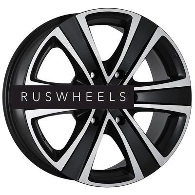 Грузовые диски MAK 7,5x18/5x130 ET53 D71,6 Stone 5 Black mirror