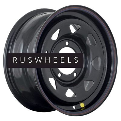 Диски Off-Road Wheels 8x16/5x139,7 ET0 D110 УАЗ (треуг. мелкий) Черный