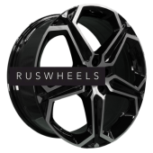 Диски Khomen Wheels 7,5x19/5x114,3 ET45 D67,1 KHW1909 (Mazda CX-5/CX-8 / Hyundai ix35) Black-FP Диски Khomen Wheels 7,5x19/5x114,3 ET45 D67,1 KHW1909 (Mazda CX-5/CX-8 / Hyundai ix35) Black-FP
