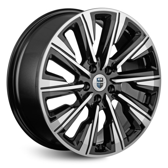 Диски КиК 7.5\R19 5*112 ET34 d66.6 Алмаз черный