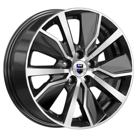 Диски КиК  Гамбит (КС961)  6,5\R16 5*114,3 ET50  d66,1  Алмаз черный  [78759]  Fb max 600 kg