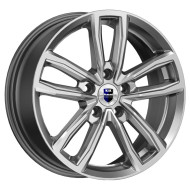 Диски КиК 6.5\R17 5*114.3 ET45 d66.1 Дарк платинум