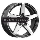 Диски iFree 6,5x17/5x112 ET37 D57,1 Токен (КС1127) Блэк Джек