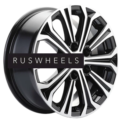 Диски Khomen Wheels 6,5x16/5x114,3 ET46 D67,1 KHW1610 (Mitsubishi) Black-FP